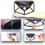 OtoTech Güneş Enerjili Bahçe Lambası 100 LED Bahçe Lambası Bahçe Aydınlatma - Çok Renkli