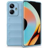 OtoTech Mey Ithalat® Realme 10 Pro 5g Kılıf Optimum Silikon - Sky Blue - Çok Renkli