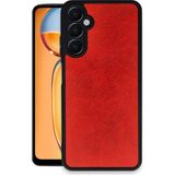 OtoTech Mey Ithalat® Samsung Galaxy A35 5g Kılıf Aras Deri Kapak - Kırmızı - Çok Renkli