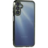 OtoTech Mey Ithalat® Samsung Galaxy A35 5g Kılıf Lensli Silikon - Yeşil - Çok Renkli