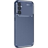 OtoTech Mey Ithalat® Samsung Galaxy S25 Plus Kılıf Auto Focus Karbon Kapak - Lacivert - Çok Renkli