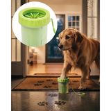 OtoTech Orta ve Büyük Irk Köpekler Için Pati Yıkama Kabı Pratik Hijyen Çözümü - Çok Renkli