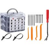 OtoTech Otetechparca® 630 Adet Trim Klips Seti – Oto Panel, Kapı Döşeme, Tampon ve Pervaz Için Evren
