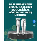 OtoTech Profesyonel Saç ve Sakal Kesme Makinesi – Şarjlı, Sessiz Motor, Ayarlanabilir Tarak - Çok Renkli