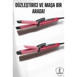 OtoTech Saç Düzleştirici ve Maşa Ikili Saç Şekillendirici