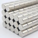 Ototechparca 20 Adet 4x4 mm Yuvarlak Neodyum Mıknatıs N35 Güçlü Magnet Nikel Kaplama - 4 x 4 mm