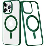 Ototechparca iPhone 14 Pro Kılıf Element Magneticsafe Sert Kapak - Köknar Yeşili - Çok Renkli