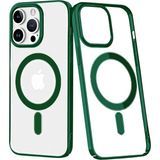 Ototechparca iPhone 14 Pro Max Kılıf Element Magneticsafe Sert Kapak - Köknar Yeşili - Çok Renkli