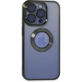 Ototechparca iPhone 15 Pro Max Kılıf Slot Silikon - Köknar Yeşili - Çok Renkli