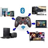 Ototechparca Joystik Gamepad Bluetooth Telefon Tutucu Oyun Kolu Telefon Android Uyumlu - Renkli