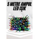 Ototechparca Ledli Fişli LED Dekor Lambası 5m Rgb Yılbaşı Ağacı Işığı