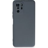 Ototechparca Poco X3 Gt Kılıf Nano Içi Kadife Silikon - Gri - Çok Renkli