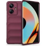 Ototechparca Realme 10 Pro 5g Kılıf Optimum Silikon - Bordo - Çok Renkli