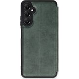 Ototechparca Samsung Galaxy A35 5g Kılıf Flip Cover - Koyu Yeşil - Çok Renkli