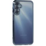 Ototechparca Samsung Galaxy A35 5g Kılıf Lensli Silikon - Açık Mavi - Çok Renkli