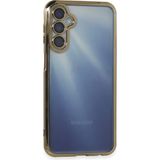 Ototechparca Samsung Galaxy A35 5g Kılıf Lensli Silikon - Gold - Çok Renkli