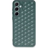 Ototechparca Samsung Galaxy A35 5g Kılıf Petek Silikon Kapak - Koyu Yeşil - Çok Renkli