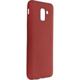 Ototechparca Samsung Galaxy J6 Kılıf First Silikon - Bordo - Çok Renkli