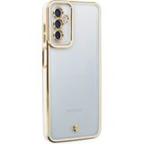Ototechparca Samsung Galaxy M23 Kılıf Liva Lens Silikon - Beyaz - Çok Renkli