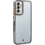 Ototechparca Samsung Galaxy M23 Kılıf Liva Lens Silikon - Mavi - Çok Renkli