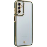 Ototechparca Samsung Galaxy M23 Kılıf Liva Lens Silikon - Yeşil - Çok Renkli