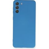 Ototechparca Samsung Galaxy S21 Plus Kılıf Nano Içi Kadife Silikon - Mavi - Çok Renkli