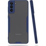 Ototechparca Samsung Galaxy S21 Plus Kılıf Platin Silikon - Lacivert - Çok Renkli