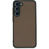 Ototechparca Samsung Galaxy S23 Plus Kılıf Montreal Silikon Kapak - Yeşil - Çok Renkli