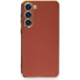 Ototechparca Samsung Galaxy S23 Plus Kılıf Volet Silikon - Kırmızı - Çok Renkli