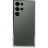 Ototechparca Samsung Galaxy S23 Ultra Kılıf Lensli Silikon - Gold - Çok Renkli