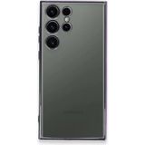 Ototechparca Samsung Galaxy S23 Ultra Kılıf Lensli Silikon - Mor - Çok Renkli