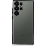 Ototechparca Samsung Galaxy S23 Ultra Kılıf Lensli Silikon - Siyah - Çok Renkli