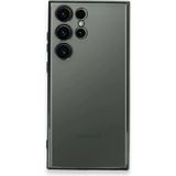 Ototechparca Samsung Galaxy S23 Ultra Kılıf Lensli Silikon - Yeşil - Çok Renkli
