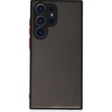 Ototechparca Samsung Galaxy S23 Ultra Kılıf Montreal Silikon Kapak - Siyah - Çok Renkli
