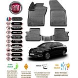 Ototon Fiat Egea Sedan 2024 4d Havuzlu Paspas - Siyah