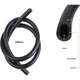 Otovadim 7.5 mm Akaryakıt Hortumu Benzin - Mazot (Unıversal) İçi Bezli İçten Örgülü NBR Nitril İç Çap 7,5 mm / 1mt. - 000-Siyah