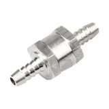 Otovadim Çekvalf 10MM Mazot Benzin Akaryakıt Alüminyum Çek Valf 10MM Check Valve 10MM - 001-Beyaz