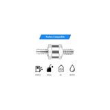 OTOVADİM Çekvalf 6MM Mazot Benzin Akaryakıt Alüminyum Çek Valf 6MM Check Valve Çekvalf