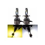 Otovo Space Led Far Ampulü Çift Renk Sarı/beyaz H4-36w-4800lm-12v / Laam492-1