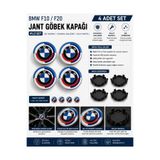 OTOYOL BMW F10 F20 Uyumlu Yeni Nesil Jant Göbek Kapağı ABS Plastik 4 Adet Set