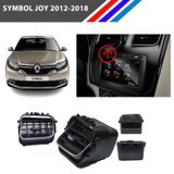 Otozet - Renault Symbol Havalandırma Izgarası Orta Sol Taraf Krom Detaylı 2012-2018