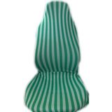 Otozum Bmw 8 Zebra Desenli Oto Koltuk Kılıfı Çizgili Servis Kılıfı Yeşil - Mavi