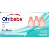 Otribebe 5 ml x 20 Adet Monodoz Bebek Burun Temizleme Suyu