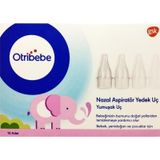 Otribebe Nazal Aspiratör Yedek Yumuşak Uç 10 Adet cok-renkli