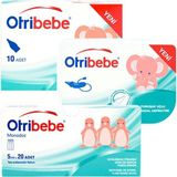 Otribebe Nazal Burun Aspiratörü + 10 Yedek + 20 Adet Serum Fizyo - Krem