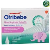 Otribebe Nazal Burun Aspiratörü 10'lu 10 Paket Yedek Uç