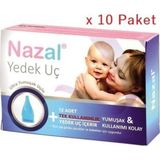 Otribebe Nazal Burun Aspiratörü İçin BPA’sız, Yumuşak ve Hijyenik Tek Kullanımlık Yedek Uç 120’li Paket – Manuel, Taşınabilir