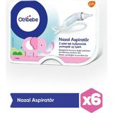 Otribebe Yumuşak Uçlu Nazal Aspiratör 6 Adet - yok