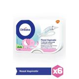 Otribebe Yumuşak Uçlu Nazal Aspiratör 6 Adet