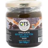 OTS 180 gr Organik Sade Siyah Zeytin Ezmesi